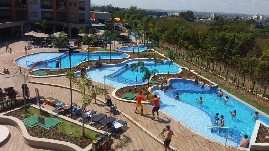 Caldas Novas Prive Alta Vista Thermas Resort - Sensacional! Apto Suite Luxo 02 Quartos Ate 06 Pessoas - Incrivel! 외부 사진