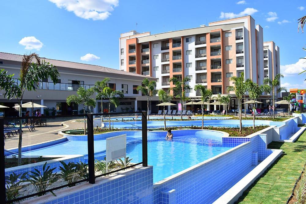 Caldas Novas Prive Alta Vista Thermas Resort - Sensacional! Apto Suite Luxo 02 Quartos Ate 06 Pessoas - Incrivel! 외부 사진
